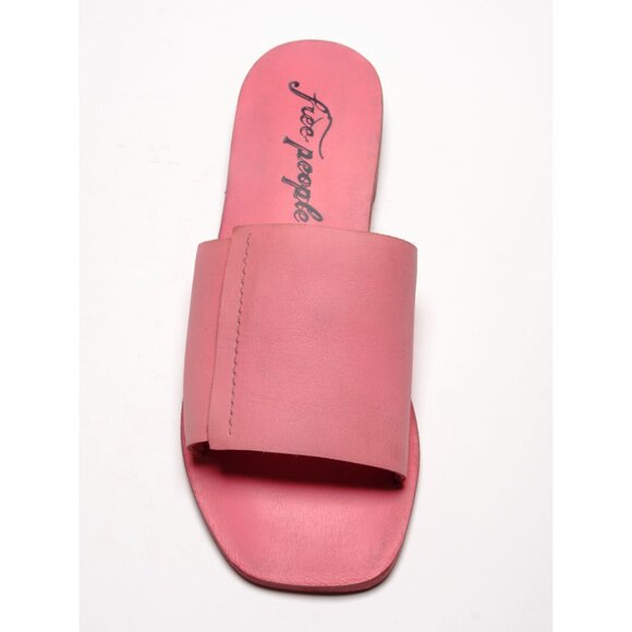 FREE PEOPLE Verona Slide Sandals / Watermelon - Picture 8 of 11